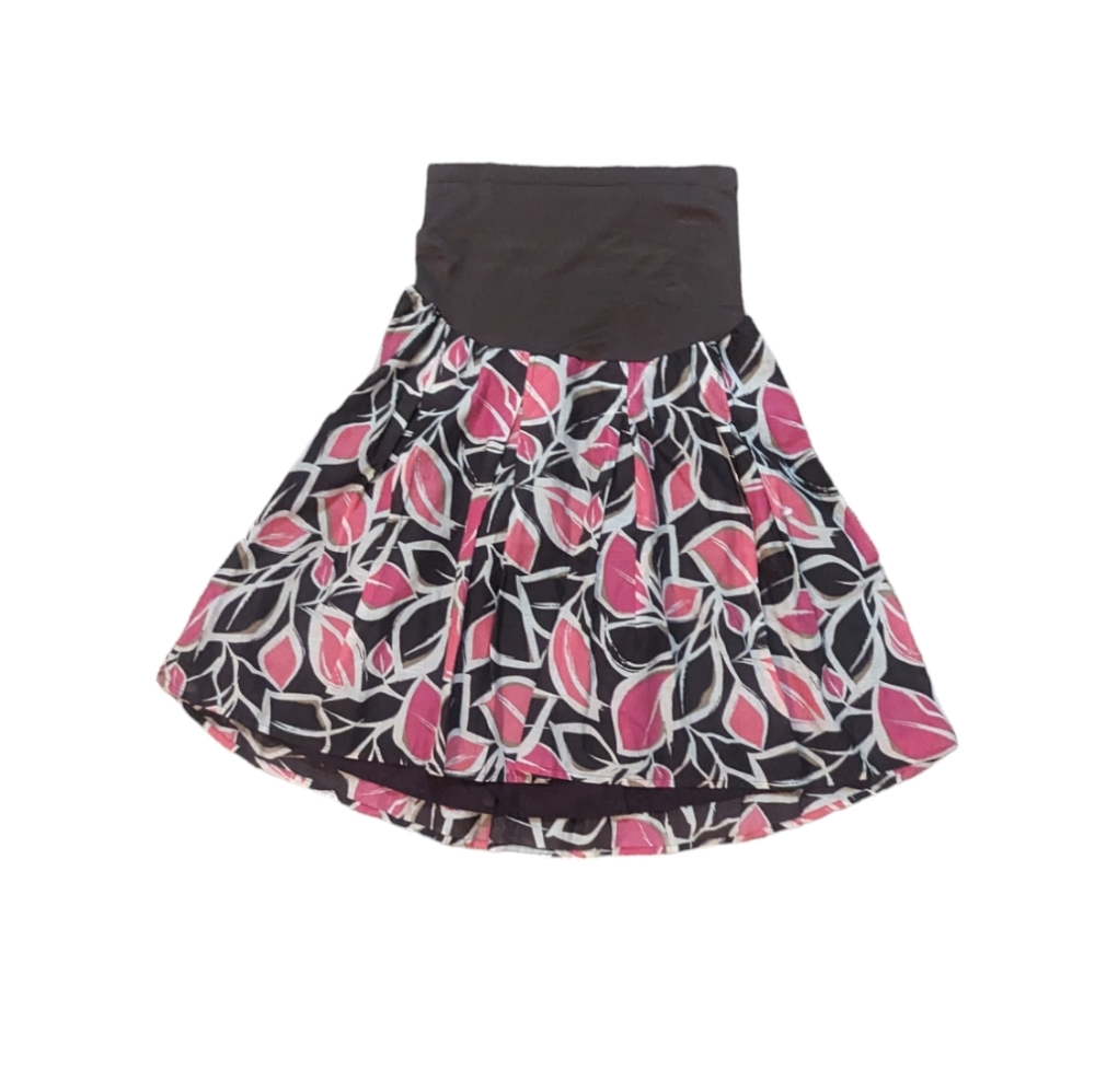 Motherhood Maternity Skirt Medium Boho Casual 90s Y2K Preppy Comfy Cottagecore